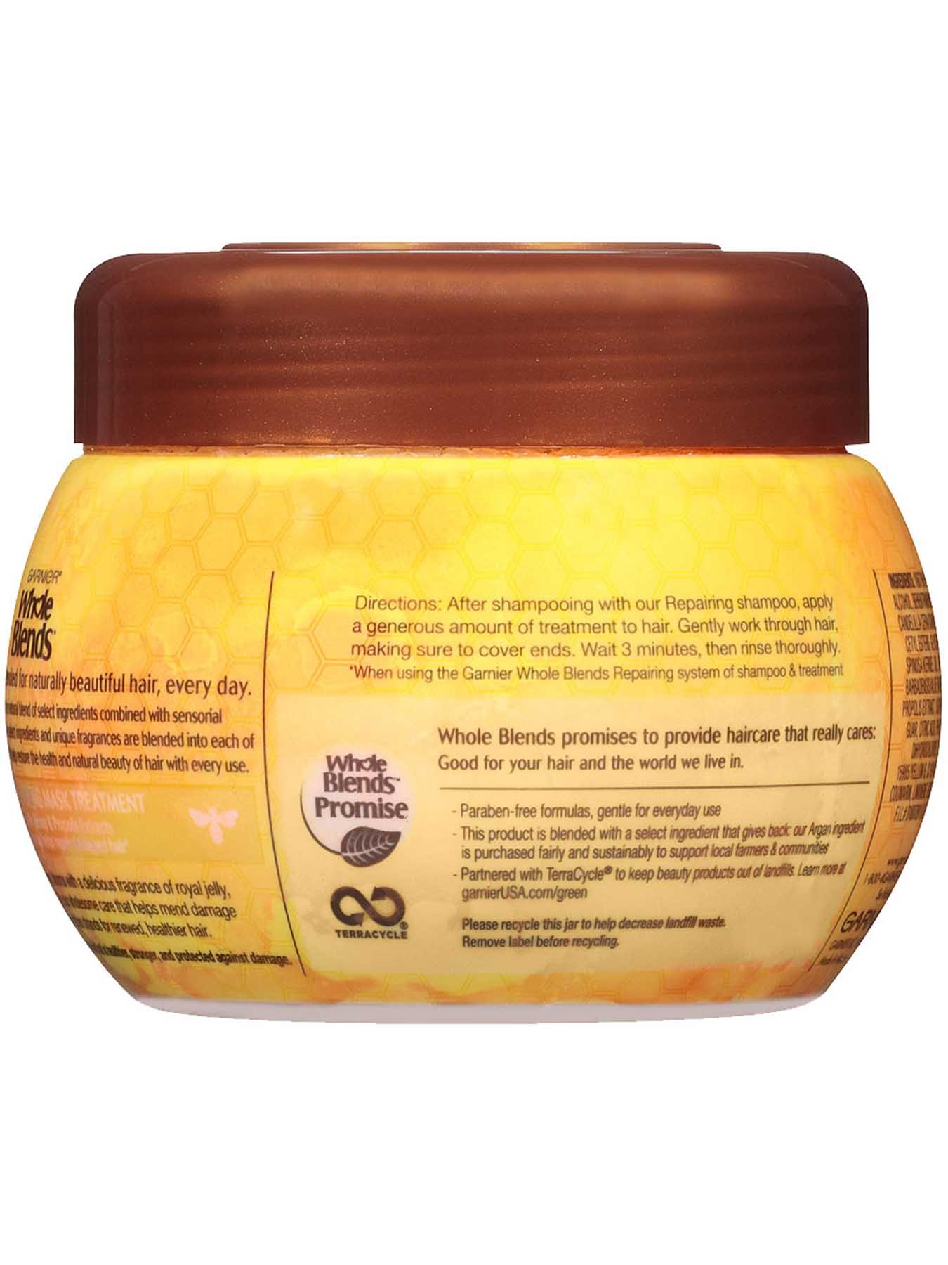 Back view of Repairing Mask Honey Treasures.